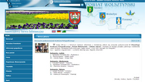 Strona internetowa Powiat Wolsztyn