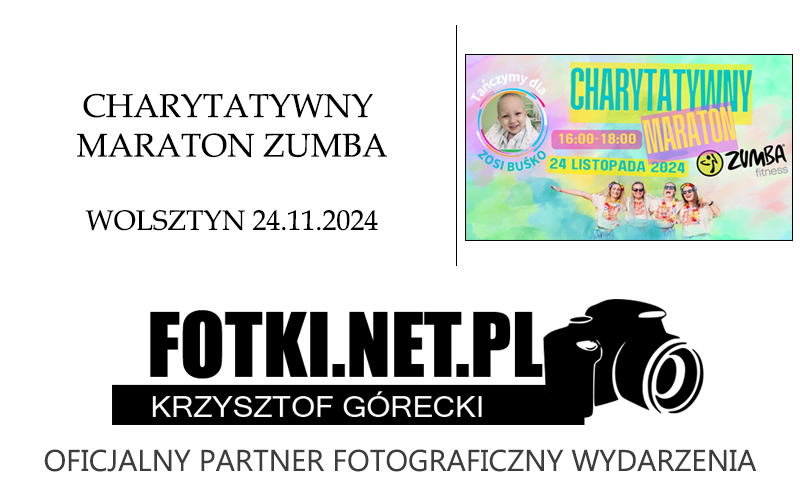 Charytatywny Maraton Zumba Fitness - Tańczymy dla Zosi Buśko